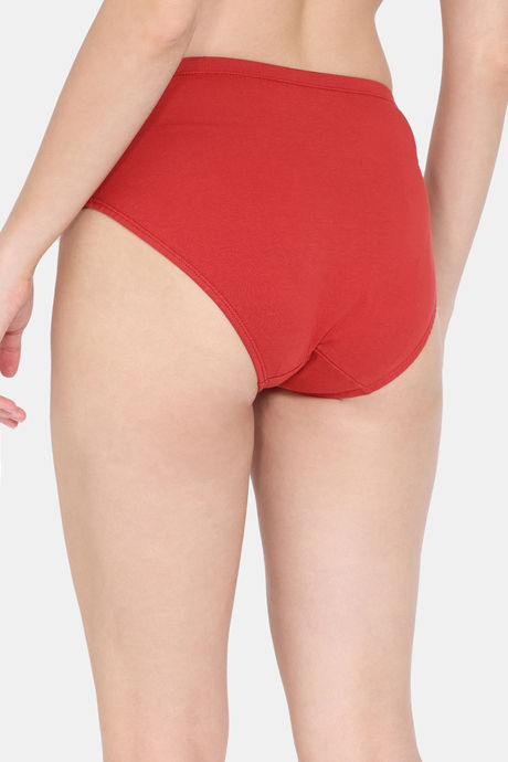 Rosaline Fleur Burst Medium Rise Full Coverage Hipster Panty (Pack of 3) - Multicolor — image 3